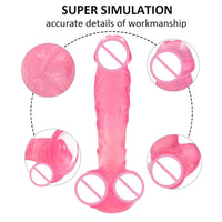 Transparent Crystal Dildo