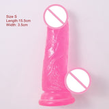 Transparent Crystal Dildo