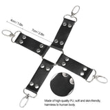 BDSM Bandage Handcuffs Ankle Cuffs Restrain Bondage Set