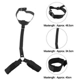 BDSM Bandage Handcuffs Ankle Cuffs Restrain Bondage Set