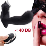 HIMALL Silicone Wireless Remote Vibrator Vibrating Panties Adult Sex Toy for Woman Couple USB G Spot Dildo Stimulator Anal Plug