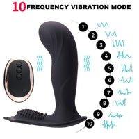 HIMALL Silicone Wireless Remote Vibrator Vibrating Panties Adult Sex Toy for Woman Couple USB G Spot Dildo Stimulator Anal Plug