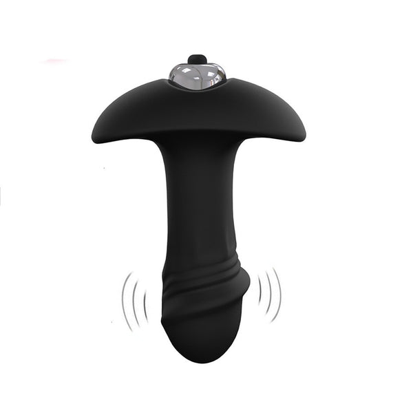 HIMALL 2 in 1 Vibrating Anal Butt Plug Waterproof