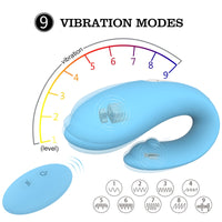 Remote Mini Vibrator  Double Butterfly