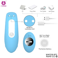 Remote Mini Vibrator  Double Butterfly