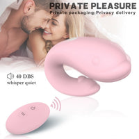 Remote Mini Vibrator  Double Butterfly