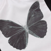 Sleeveless Butterfly Print Sexy Crop Tops Bralette