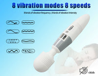 LCD Display Powerful Big AV Magic Wand Massager