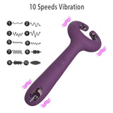 Couples Sex Toy Penis Vibrator with Ring