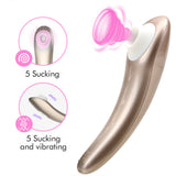 Vibrating Clitoral Sucking G-Spot Vibrators Nipple Pump