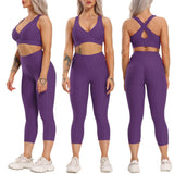 Workout Clothes Red Dry Fitness Wear