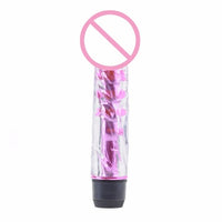 Multispeed Jelly Vibrating Dildo