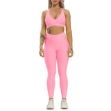 Workout Clothes Red Dry Fitness Wear