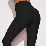 Anti Cellulite Leggings Textured High Waist PushUp Pants