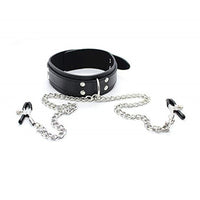 Nipple Chain BDSM Bondage Restraint Fetish Collar Chain Collars Nipple Clamps