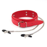 Nipple Chain BDSM Bondage Restraint Fetish Collar Chain Collars Nipple Clamps