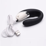 USB Rechargeable 12 Speeds Bending Twisted Vibrators G Spot Dildos