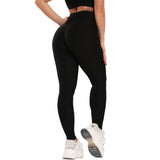 Anti Cellulite Leggings Textured High Waist PushUp Pants