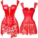 Corsets Bustier Plus Size Game Uniform