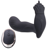 Silicon Wireless Remote Control Vibrating Panties G Spot Dildo Dual Motor 18