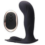 Silicon Wireless Remote Control Vibrating Panties G Spot Dildo Dual Motor 18