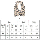 Y2k Front Tie Camisole Checkered Halter Backless Sexy Crop Top