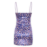 DAIGELO Sexy Leopard Printed Dress