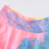 Y2k Clothes Mini Club Dress Tie-dye