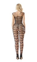 Fishnet Bodysuit All Hollow Out Bodystocking Mesh Catsuit