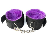 10pcs Adult Handcuffs Ball Whip Kit Bondage Set