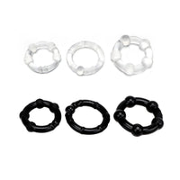 3pcs Cock Rings Delay Ejaculation Penis Rings