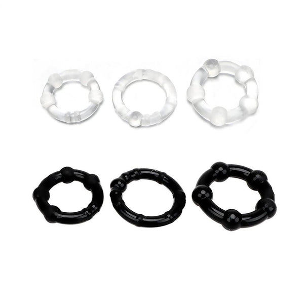 3pcs Cock Rings Delay Ejaculation Penis Rings