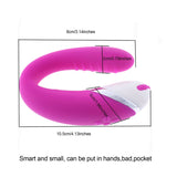 12 Speed Waterproof Sex Toy for Couple Silicone G Spot Vibrator USB Rechargeable Clitoris Stimulate Massager Adult Product dildo