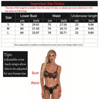 Hollow Underwear Women Lace Sexy Lingerie Set Ladies Tied Up Sexy Lingerie Underwear Three Point Bikini Underwear Set US-QQ0022