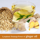 Natural Plant Therapy Lymphatic Drainage Natural Ginger Massage Oil