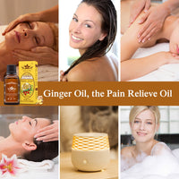 Natural Plant Therapy Lymphatic Drainage Natural Ginger Massage Oil